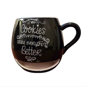 Cookies Make Everything Better Mug with Cookie Holder - Cute Gift Mug 10 oz
